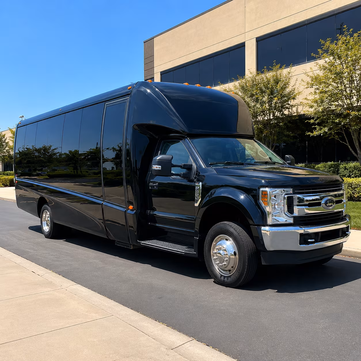 charter buses for large prom groups heading out of waterbury
