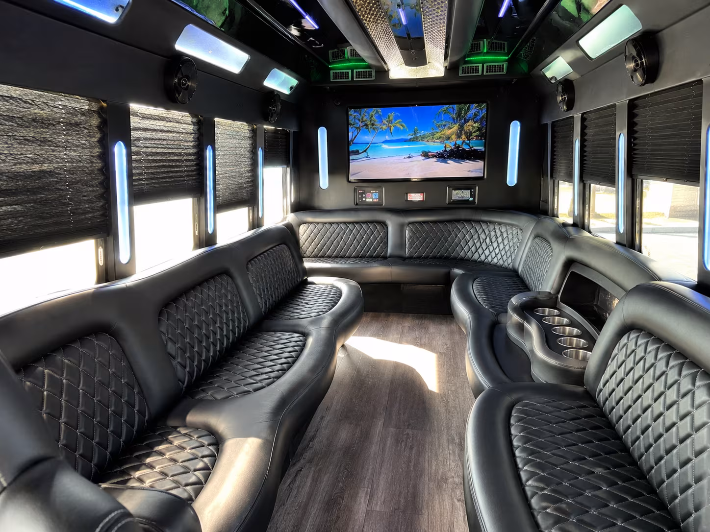 party bus rentals for waterbury area proms