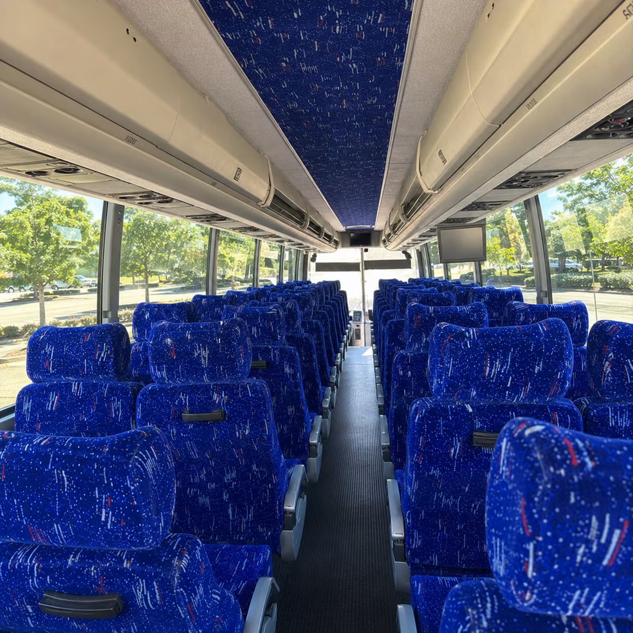 waterbury religious group transportation onboard seating