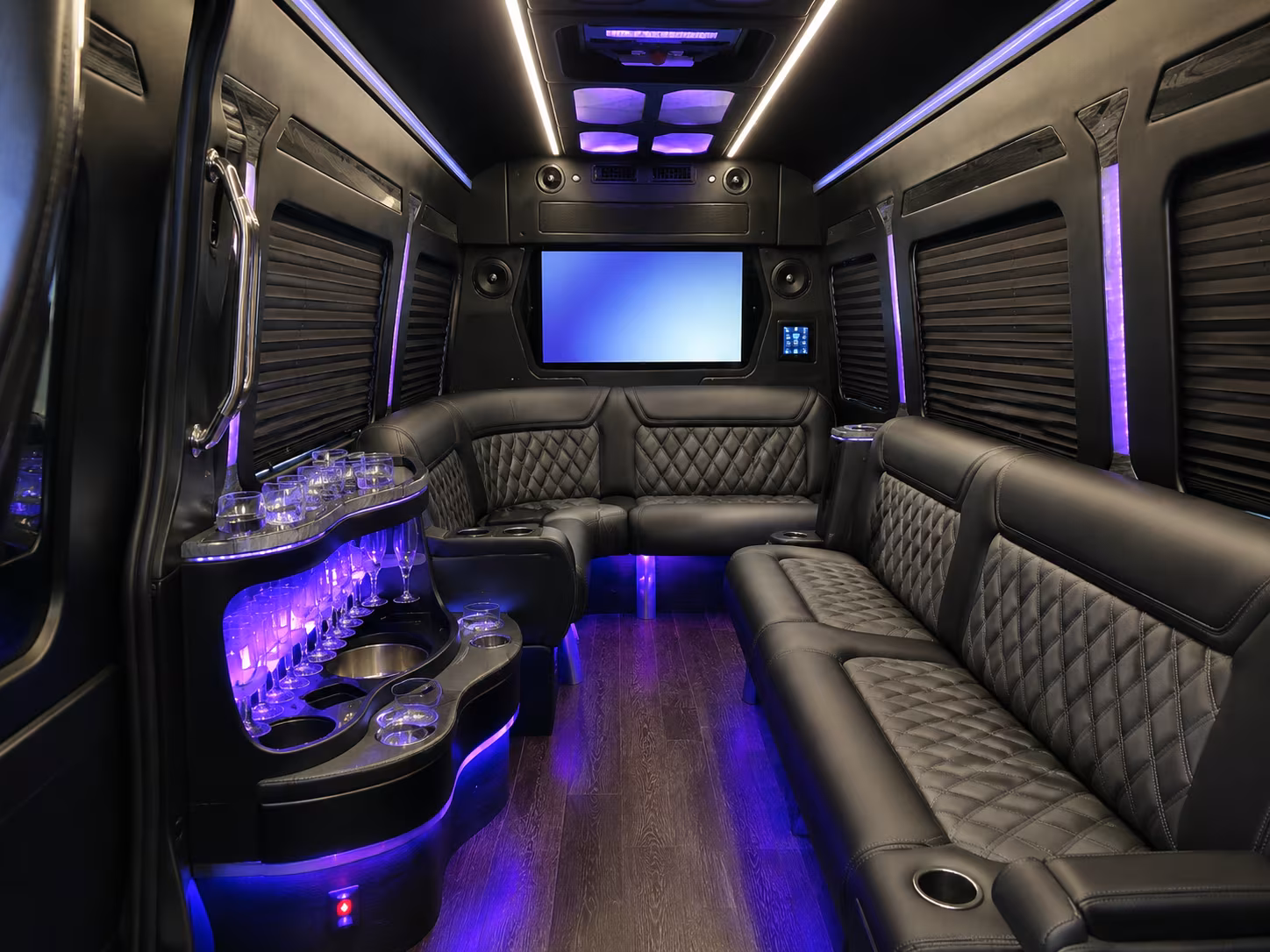waterbury sprinter limousine interior