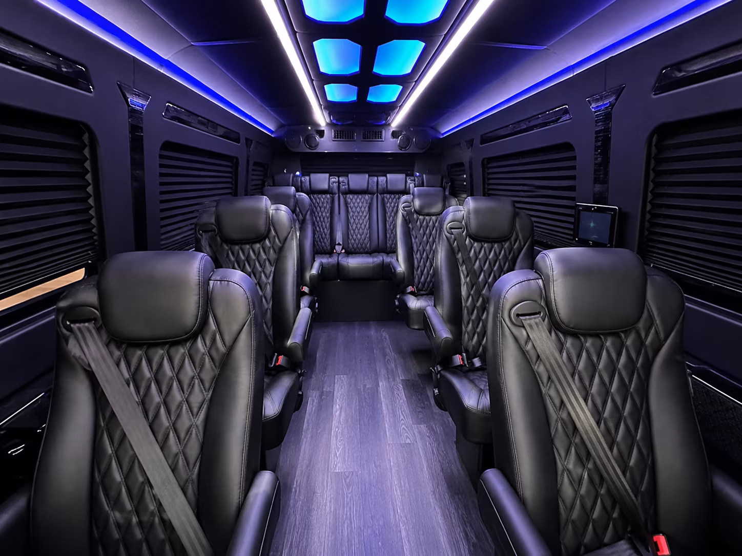 waterbury wine tour brewery transportation onboard seating